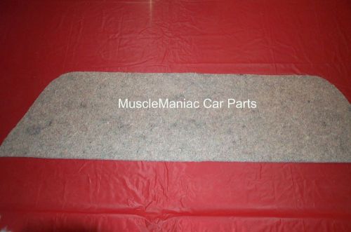 Markets best 1968-1970 charger package tray jute insulation 68 69 70