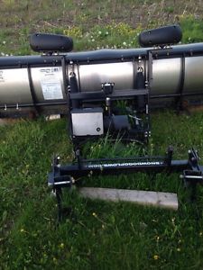 Snowdogg md75 7&#039;6&#034; suv &amp; light truck snow plow w/chevy silverado mount