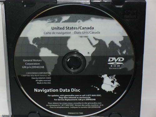 1 gm gps nav disc # 20940248 6.0c 2011 update on sale 2008-2010 hummer h2
