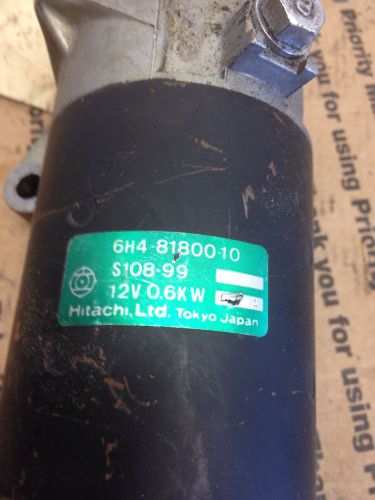 Yamaha starter 6h4-81800-10 ,  40-50hp 1984-1988,   s108-99