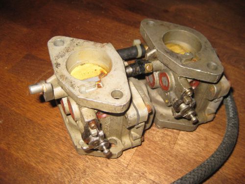 Pair mercarb carburetors m-11-1 mercury used