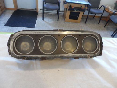 1970 70 mercury cougar standard gauge cluster assembly red circuit board 12//69