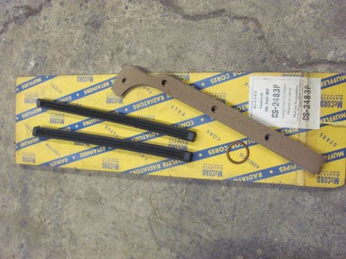 New mccord cs-2483p oil pan gasket set 56 57 58 plymouth replaces 1643294