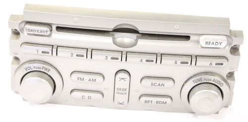 2004 mitsubishi endeavor oem radio stereo cd changer infinity face plate 2005 04