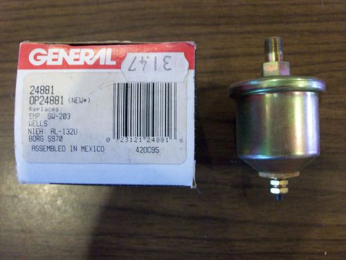 General oil switch for boats with gauge  part #op24881