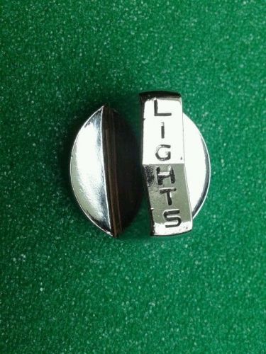 1955 1956 plymouth belvedere savoy fury desoto panel light switch dash knob