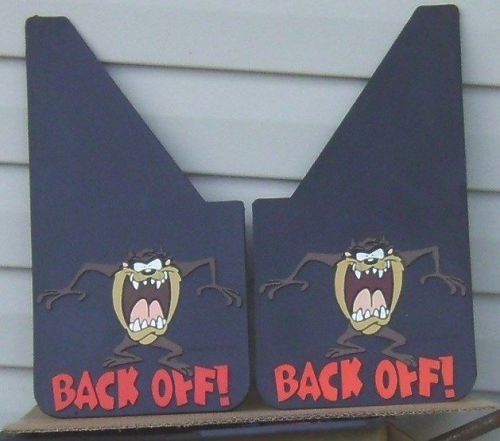 Pr taz mudflaps / splash guards 8 x 15 mud flaps new free shipping