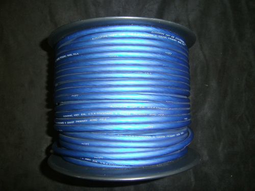 8 gauge wire 20 ft awg cable blue super flexible primary stranded power ground