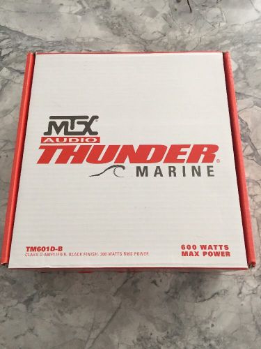 Mtx thunder marine 600w rms mono marine amplifier (tm601db)