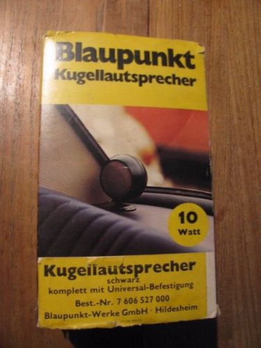 Blaupunkt nos bullet speaker rear deck shelf