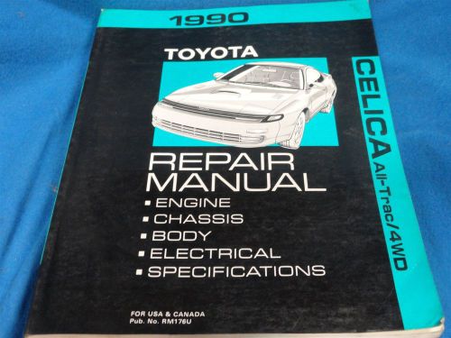 1990 * toyota celica * 4wd/all-trac * oem ** dealership service manual ** oem