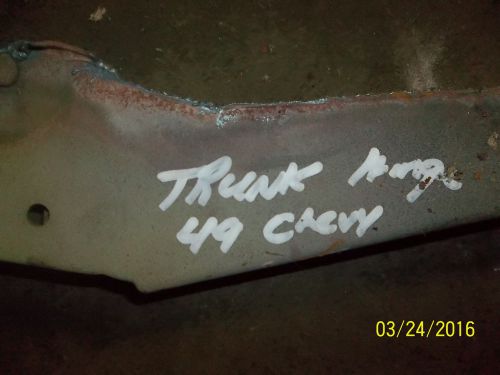 1949 chevrolet special deluxe styleline trunk hinges