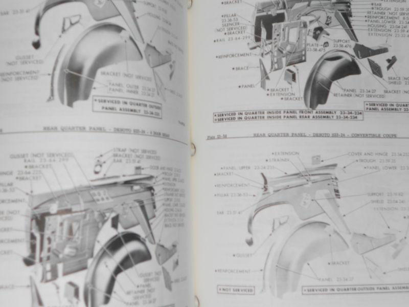 Purchase 1955 1956 1957 1958 DODGE CHRYSLER PLYMOUTH DESOTO PARTS