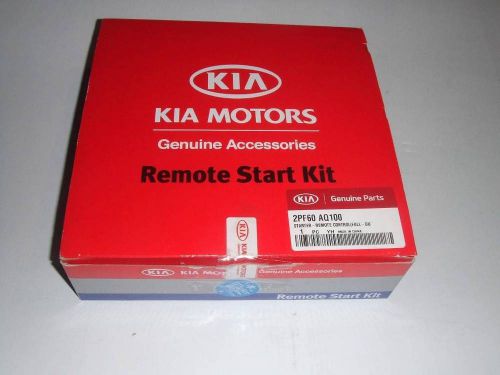 Kia sorento remote start kit /full du 2pf60 aq100 - genuine kia motors parts new