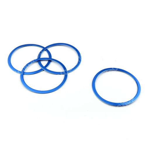4 x door speaker sound cover trim ring for bmw x3 f25 2011-2015 x4 2014-15 blue