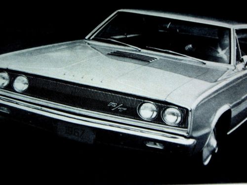 1967 dodge coronet r/t original ad - chrysler/440/426 hemi v8 engine/race/street