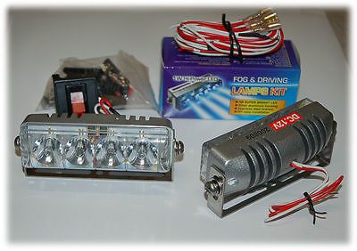 Dual high power 4 led light kit amber fog lamp 1 watt
