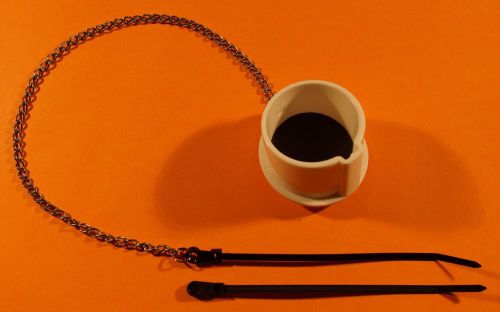 J1772 plug protective cover (white) for ev charging station. ship from usa