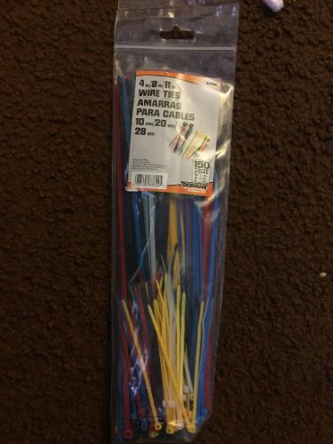 Dorman 83754 - 4, 8, 11" assorted colors wire ties