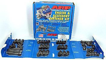 Arp engine &amp; accessory fastener kit 534-9801 chevy 350 400 w/headers