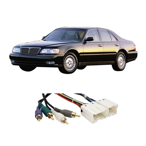 Fits infiniti q45 1997-2001 (premium sound) factory - aftermarket radio harness