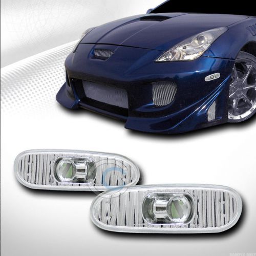 Purchase CHROME CLEAR BUMPER SIDE MARKER LIGHTS LAMPS K2 0005 TOYOTA