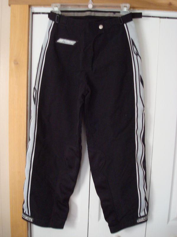 Black/white 32 o'neal racing element dirtbike gear pant size 28