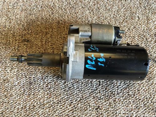 68,000 miles 01-04 porsche 911 996 turbo starter - 99660410700