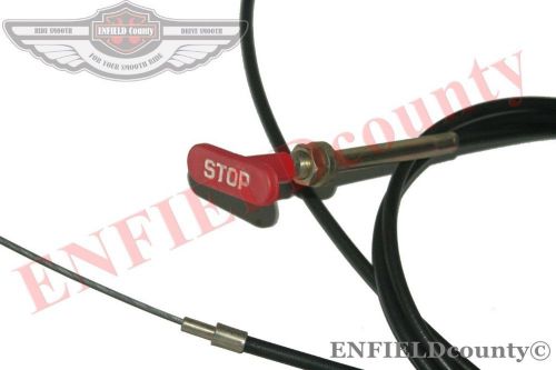 New jcb 3cx 3dx excavator complete stop cable assembly @ ecspares
