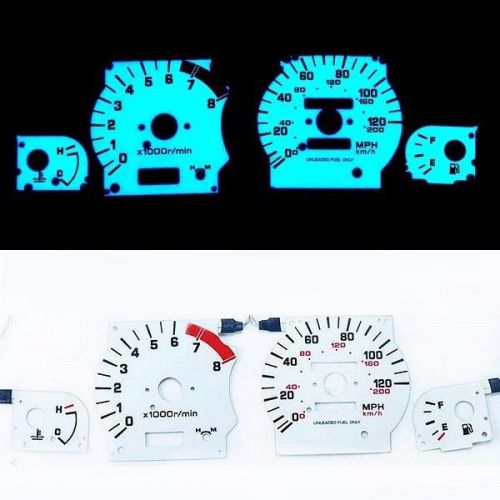 For nissan 240sx se s14 1995-1996 el glow gauge indiglo dash cluster gauge
