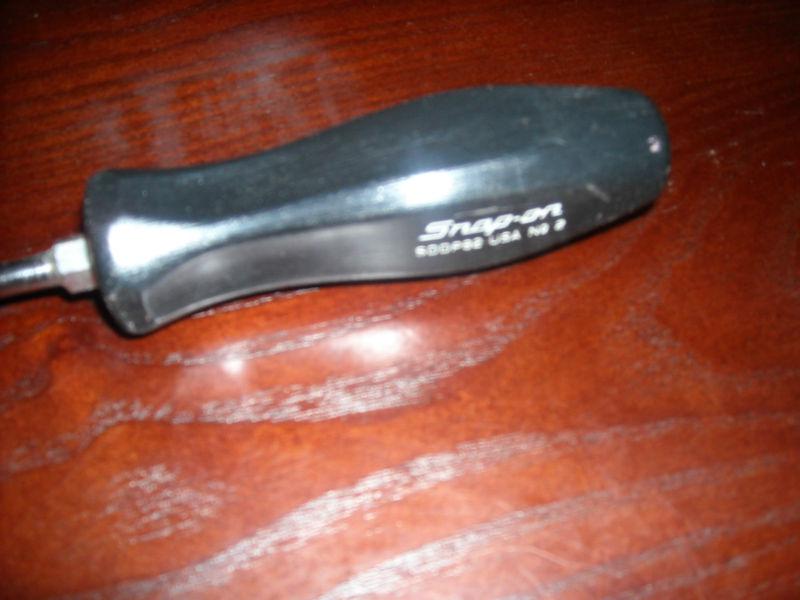 snap on tool screwdriver driver black classic hard handle phillips 2 tip 8 inch, US $0.99, image 2