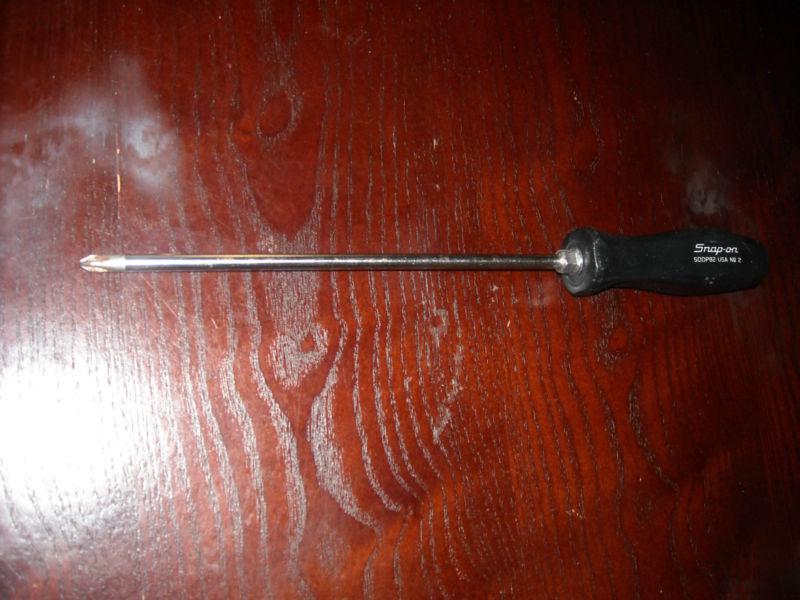 snap on tool screwdriver driver black classic hard handle phillips 2 tip 8 inch, US $0.99, image 3