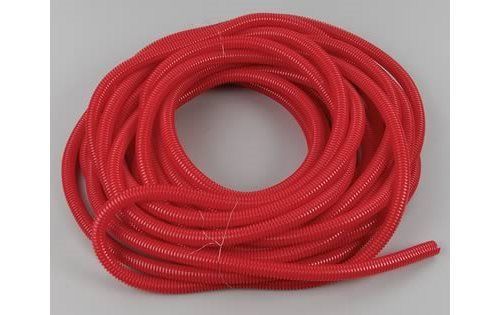 Taylor convoluted tubing 1/2" dia. 50 ft red 38610