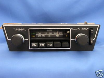 Datsun nissan 280z am - fm stereo radio fits 74-78 stunning oem 240z 260z