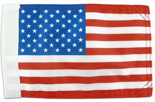 Small biker flag american  motorcycle flag biker 6" x 9