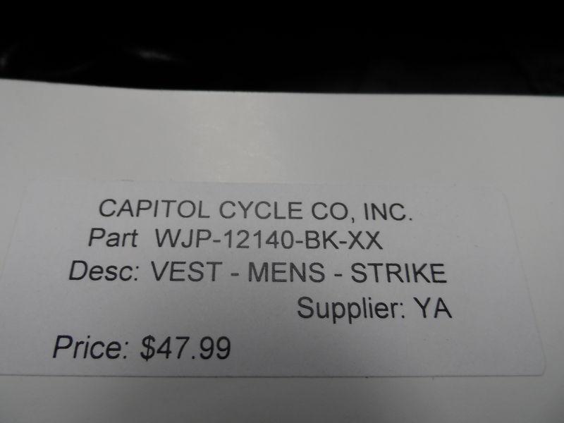 Nomad nylon vest 3xl #wjp-92140-bk-xx