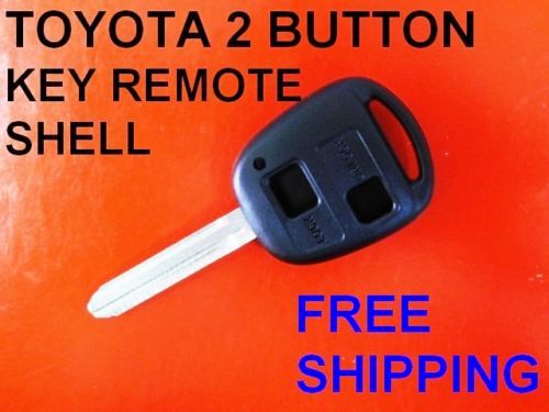New toyota 2 button key shell for rav4 corolla camry