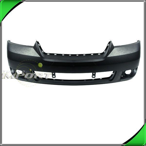 06-08 chevy malibu front bumper cover replacement abs plastic non primed raw blk