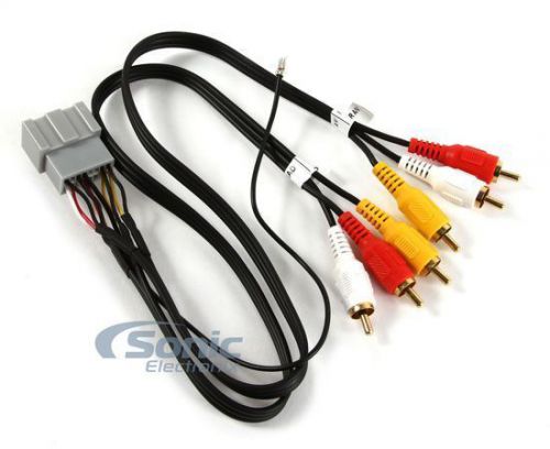 Axxess gmrsav oem rear seat entertainment retention harness for select 07-11 gm