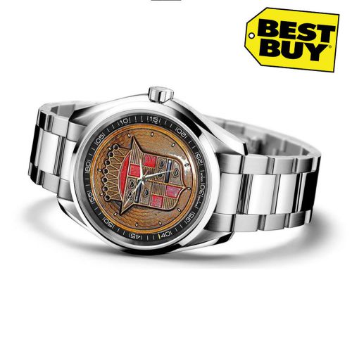 New arrival cadillac v2 classic emblem watches
