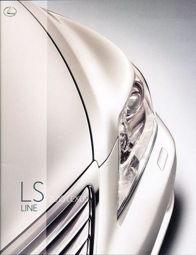2010 lexus ls ls460 ls600 ls600h 22-page vr2 car sales brochure catalog - hybrid