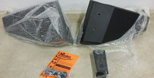 Can am defender (ur) steel black xtreme front bumper plates #715003005