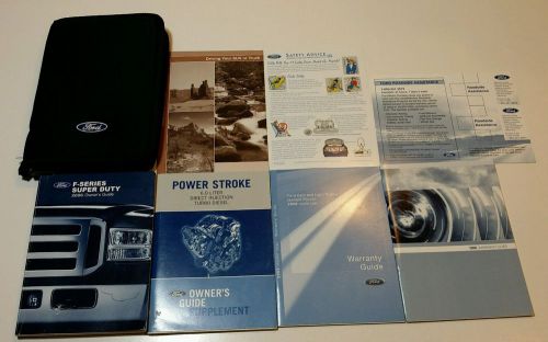 2006 ford f-250 350 450 super duty f-series power stroke diesel owners manual