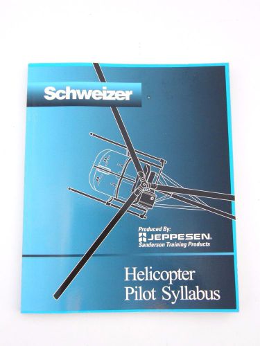 Schweizer helicopter pilot syllabus book