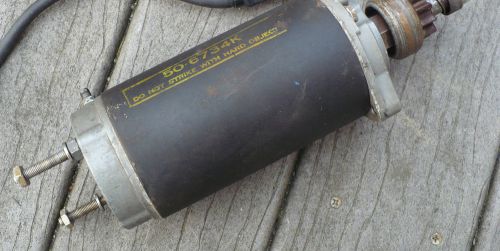 85hp mercury outboard engine starter motor