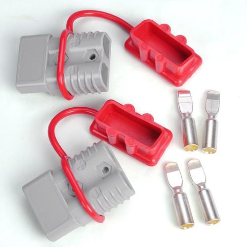 600v battery quick disconnect connector plug wire winches trailer connector kit