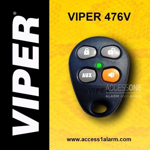 Viper 476v replacement remote control transmitter 474v ezsdei476 ezsdei474