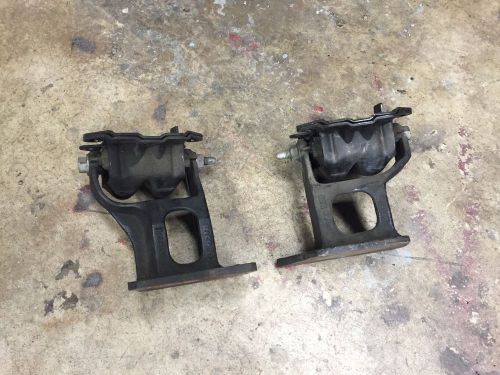 2002 camaro 5.7l ls1 motor mount brackets and motor mounts (left and right)