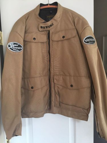 Vanson motorcycle jacket xxl