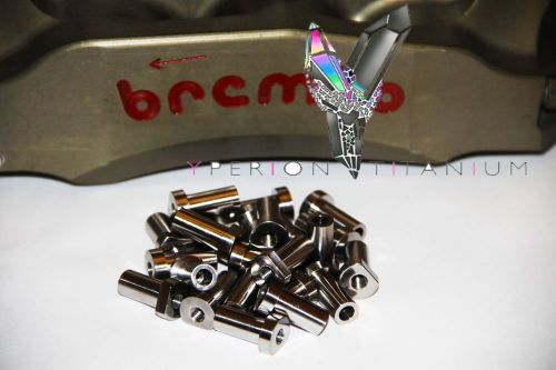 Brembo titanium brake bobbins ,float in rotor type(mclaren type).
